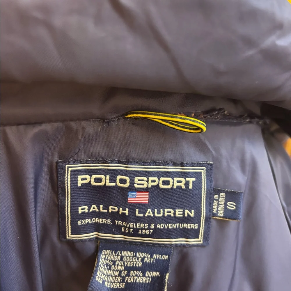Polo by Ralph Lauren Men's Bright Yellow Puffer Jacket - Picture 8 of 11